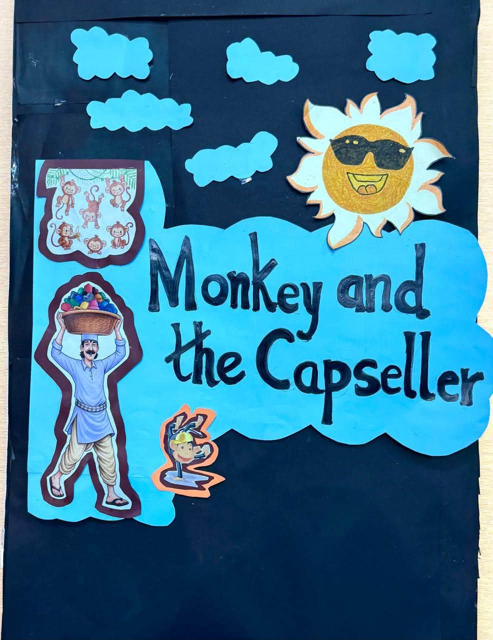 Story telling onThe Cap Seller and the Monkeys 22 Sept