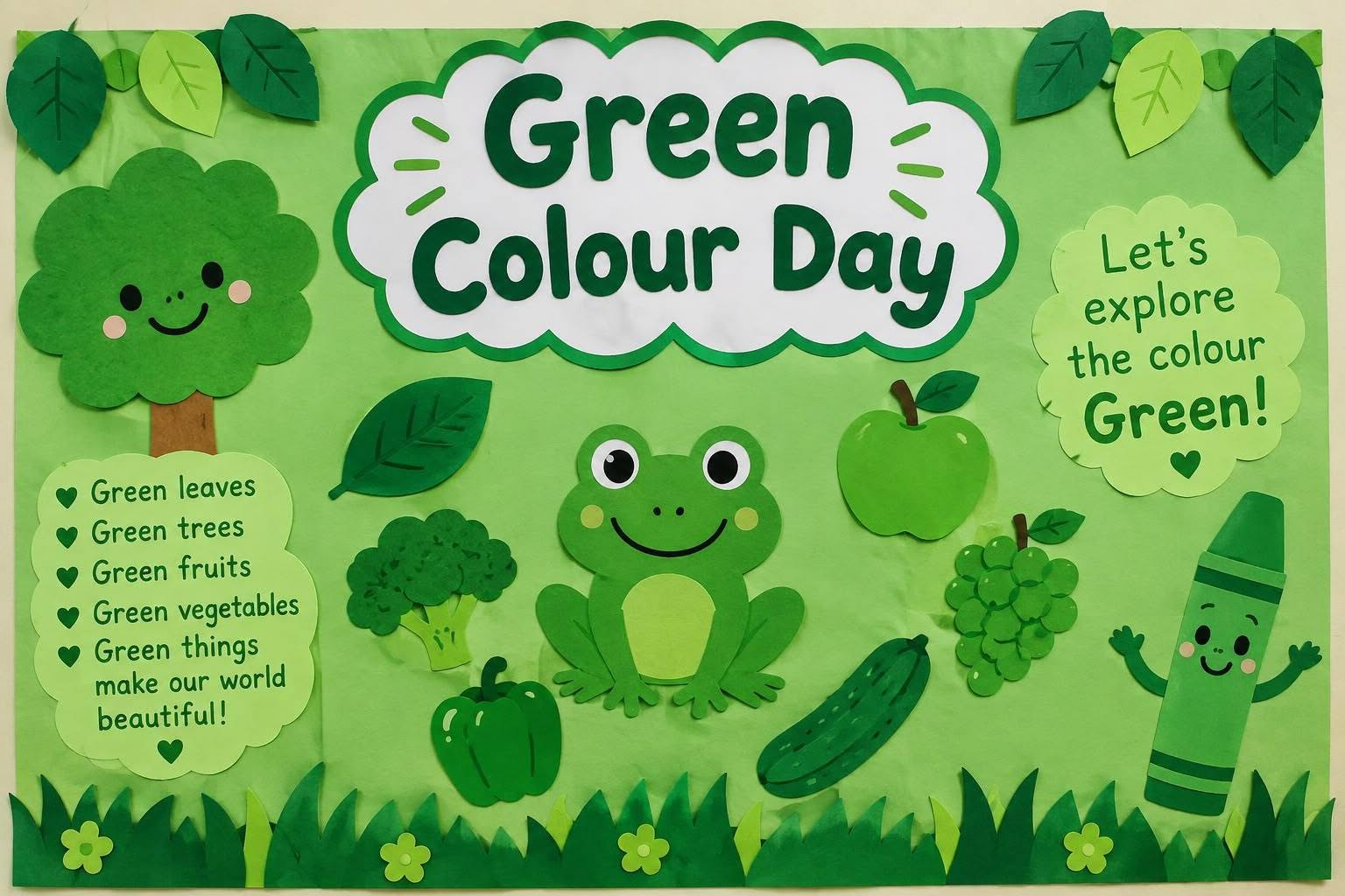 Green color day 1 Oct
